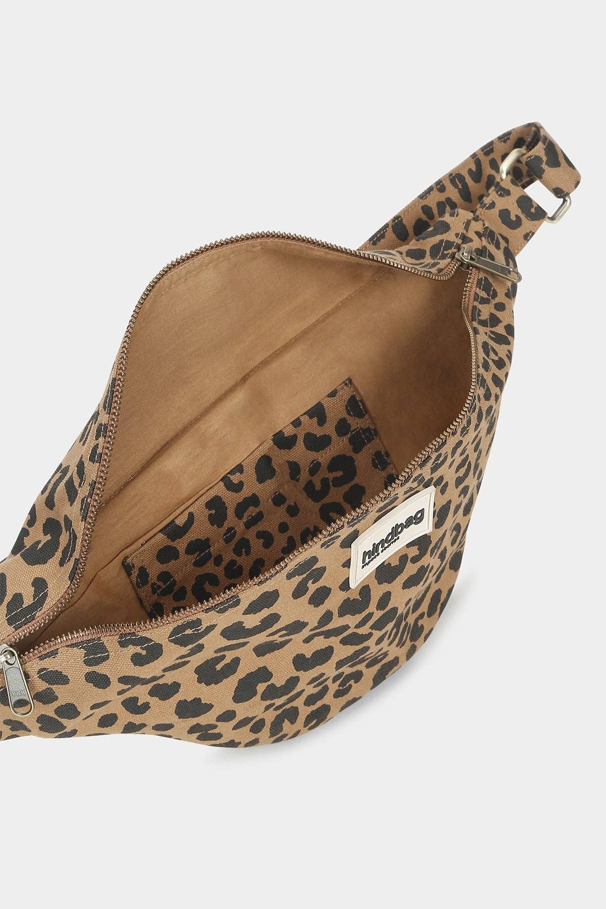 Sac banane Sasha Léopard cannelle