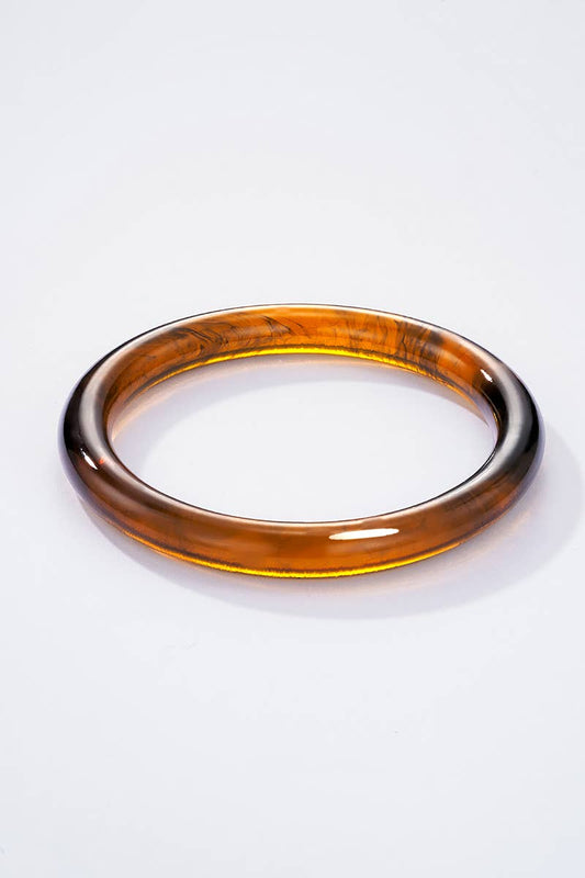 Jonc résine Marron