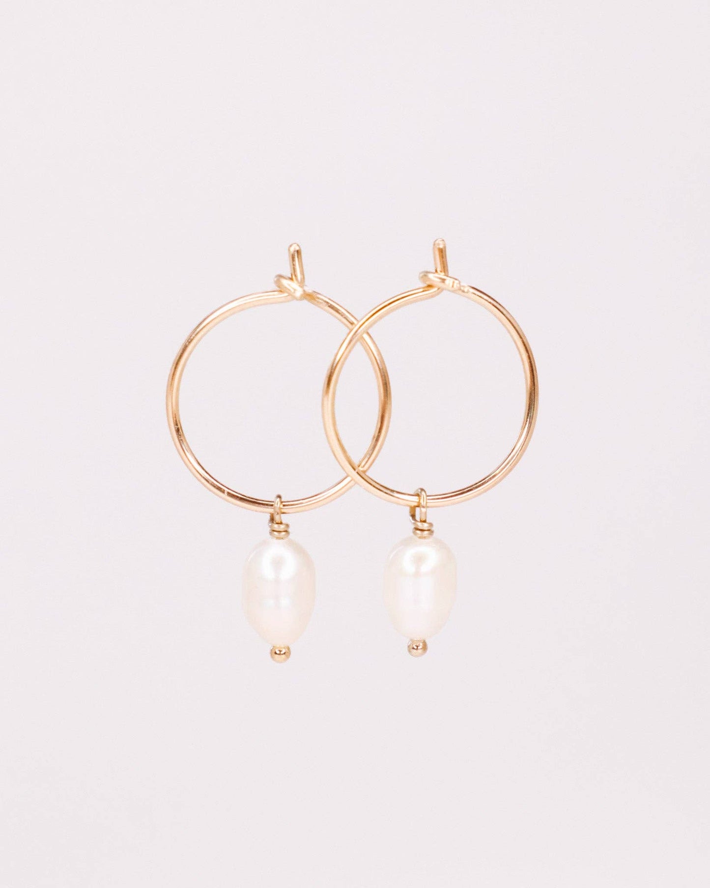 Créoles Gallinava gold filled 14 carats et Perle de culture - DupontDupont