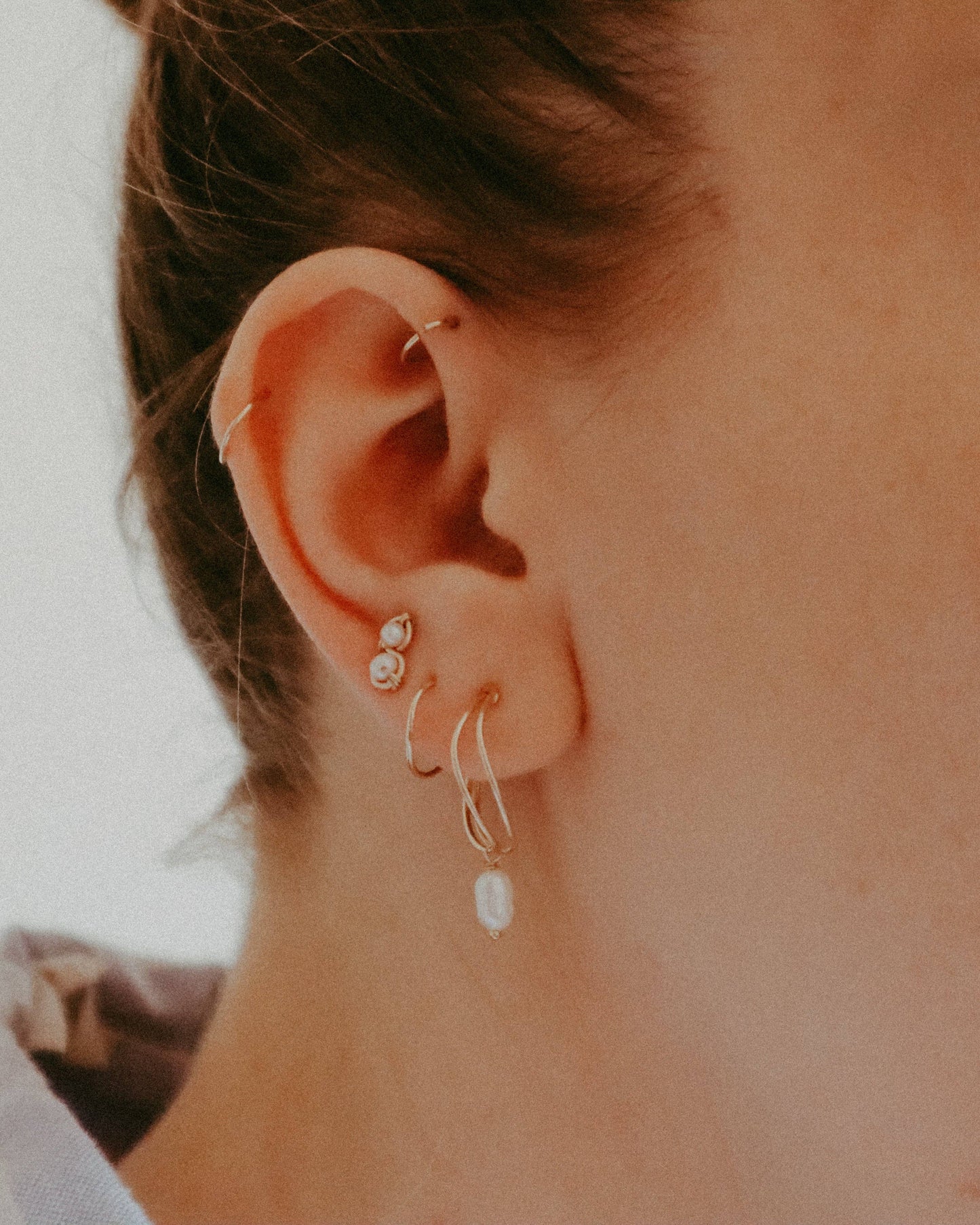 Eden - blanc: Or / Aventurine / Paire - DupontDupont