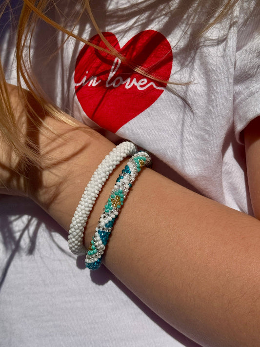 Bracelet népalais MINIKIZ enfant et petit poignet adulte K15