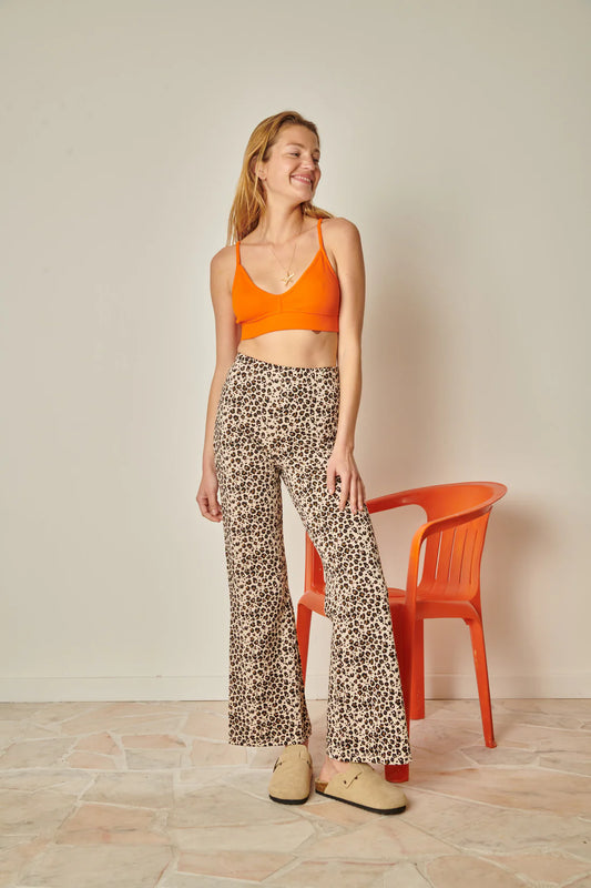 Pantalon Léopard