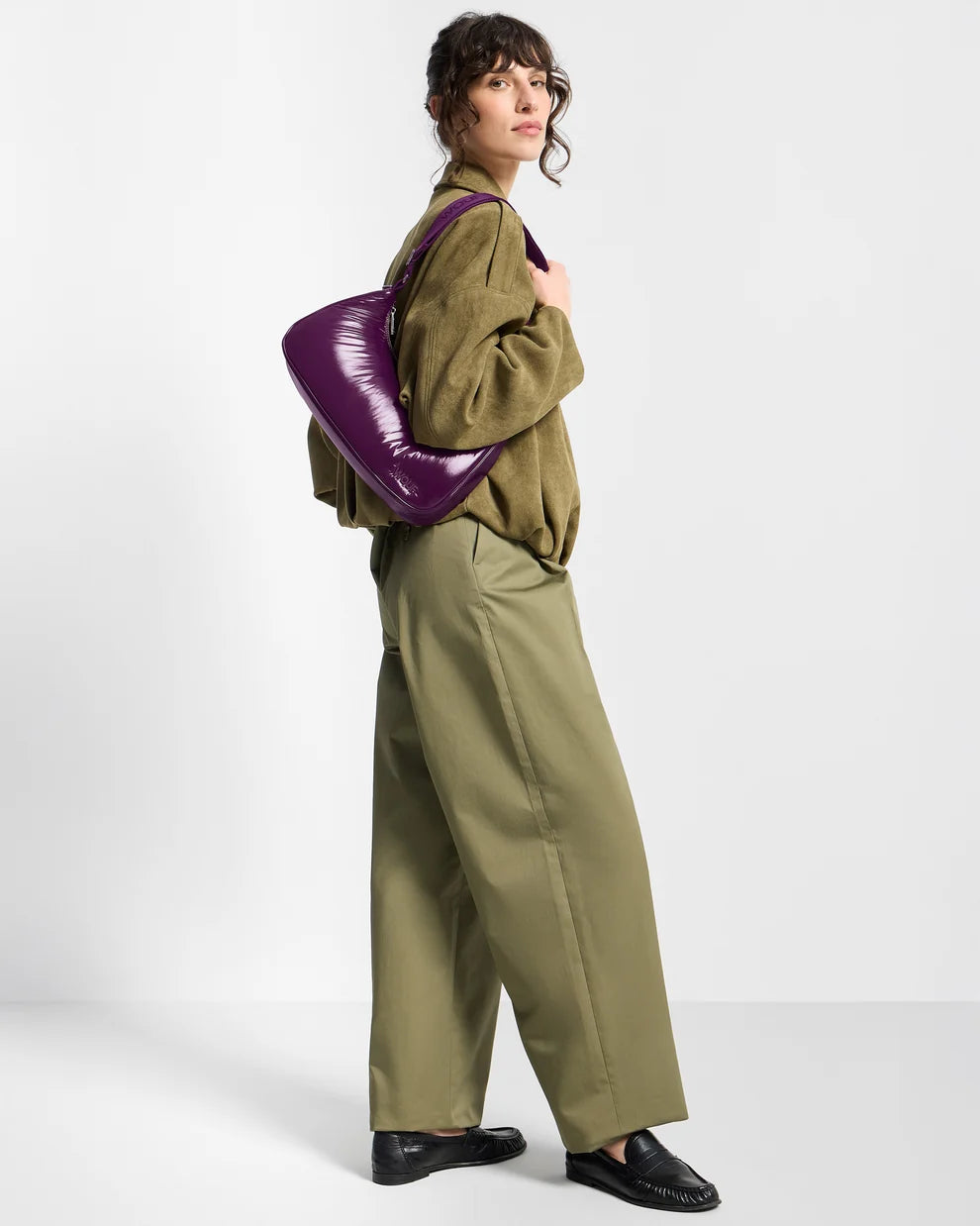 Sac crossbody Plum