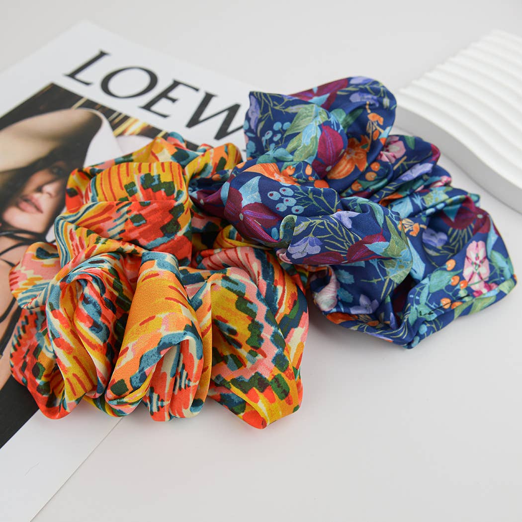 Chouchous doux à imprimé floral vintage: E