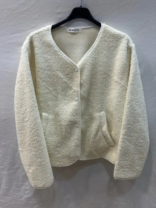 Veste Moumoute beige