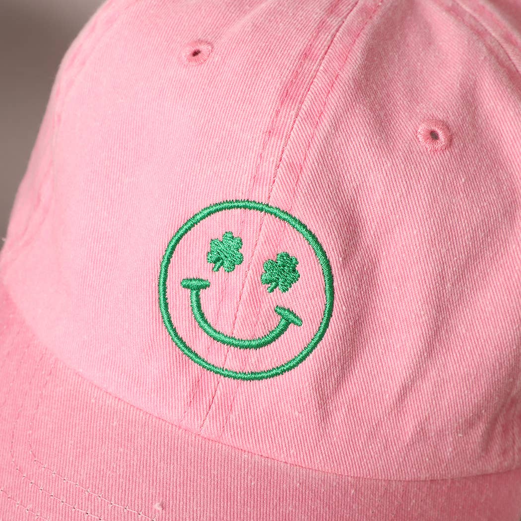 Casquette brodée Clover Happy Face