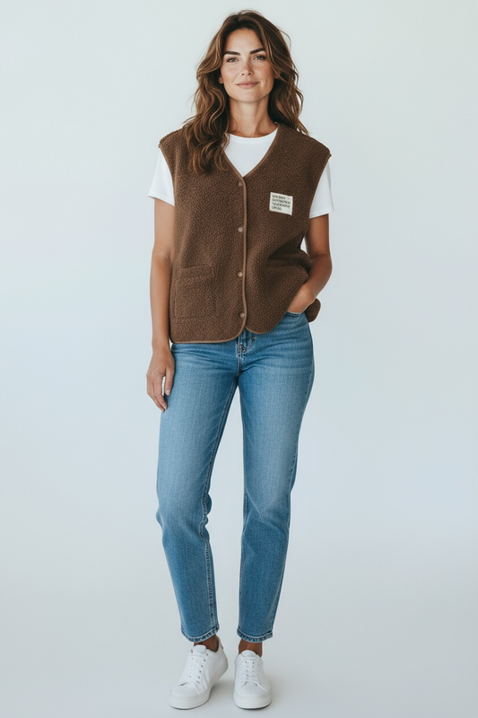 Gilet Moumoute Chocolat