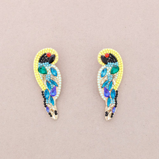 Boucles d'oreilles perroquet - DupontDupont