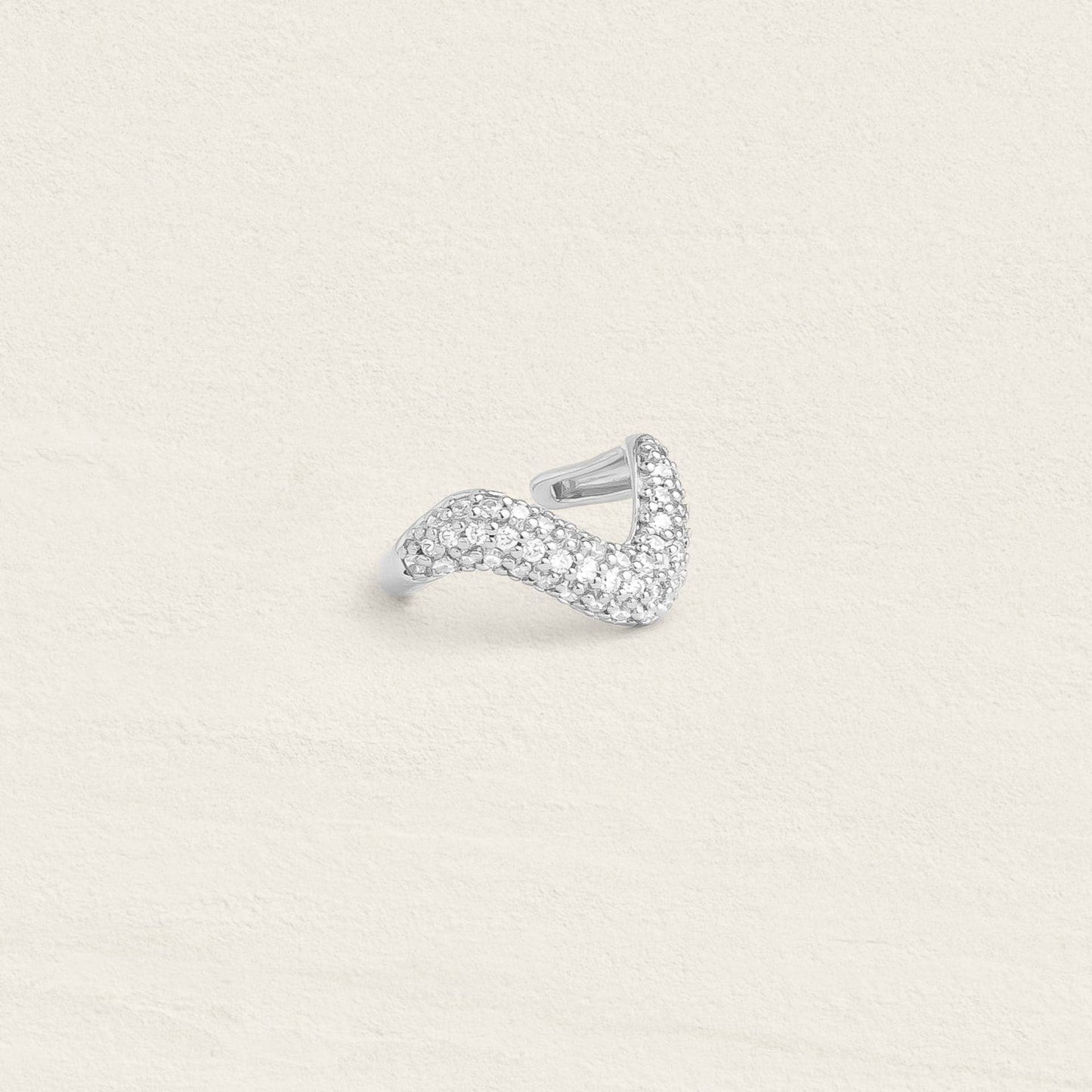 Earcuff Aurora: Argent 925
