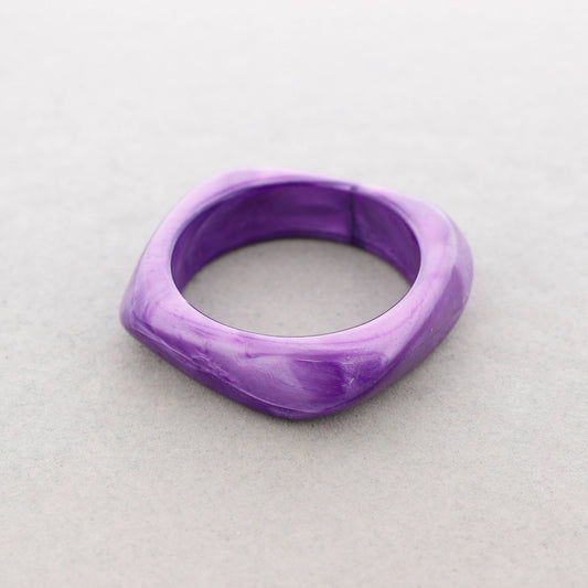 Bracelet rigide violet