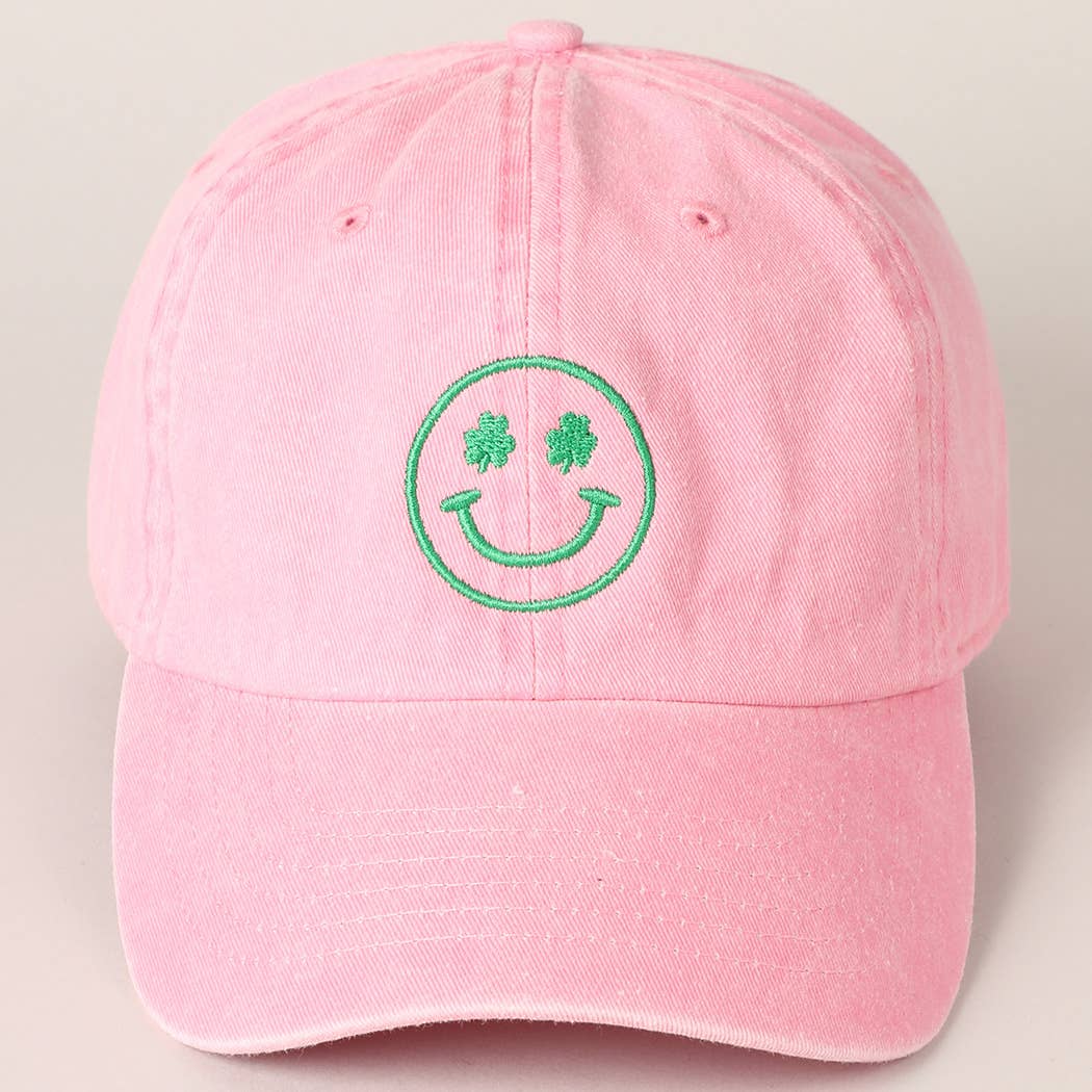 Casquette brodée Clover Happy Face