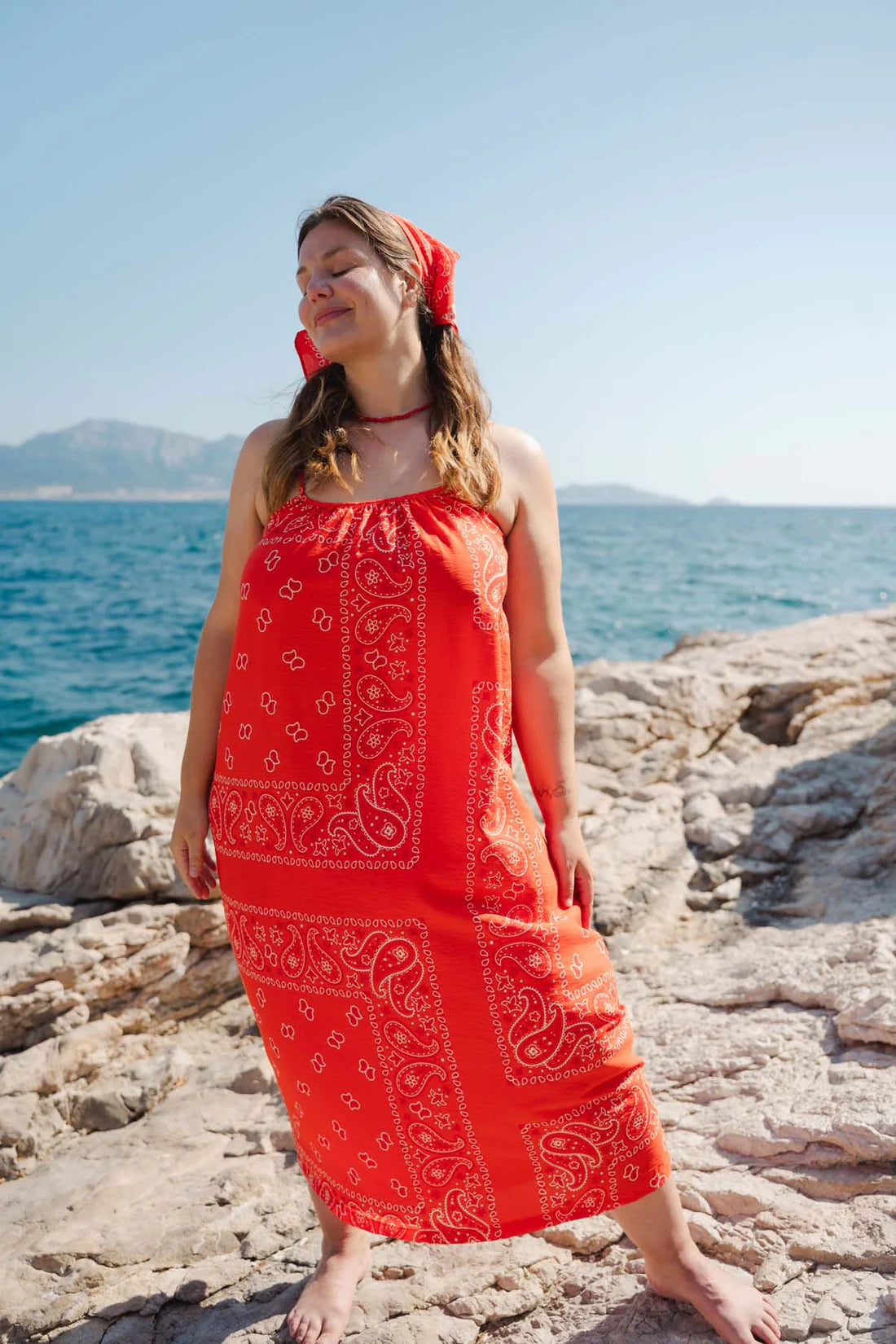 Robe bandana rouge - DupontDupont