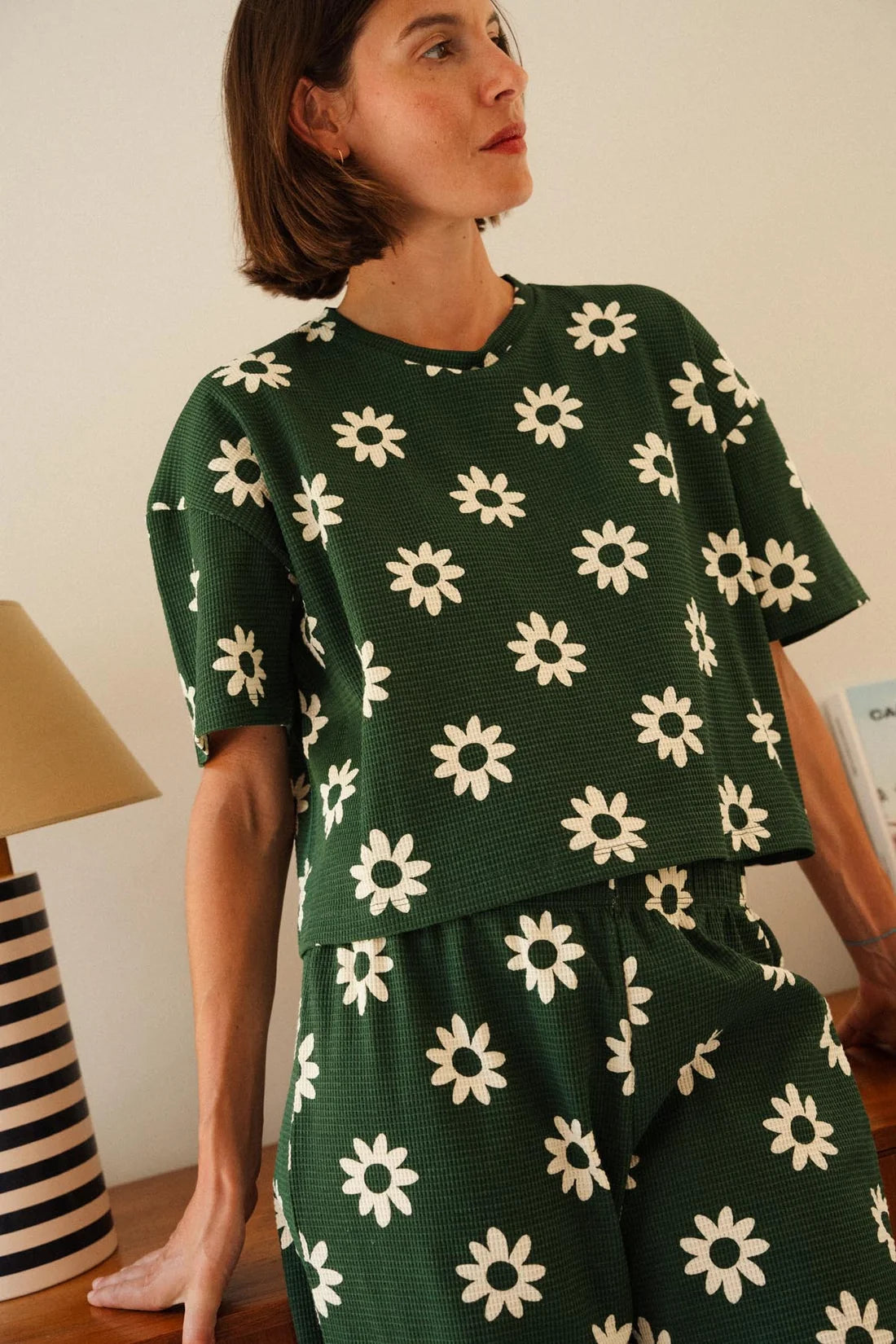 Ensemble Dhalia vert