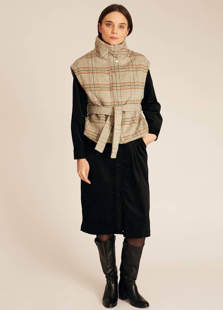 DOUDOUNE SANS MANCHE