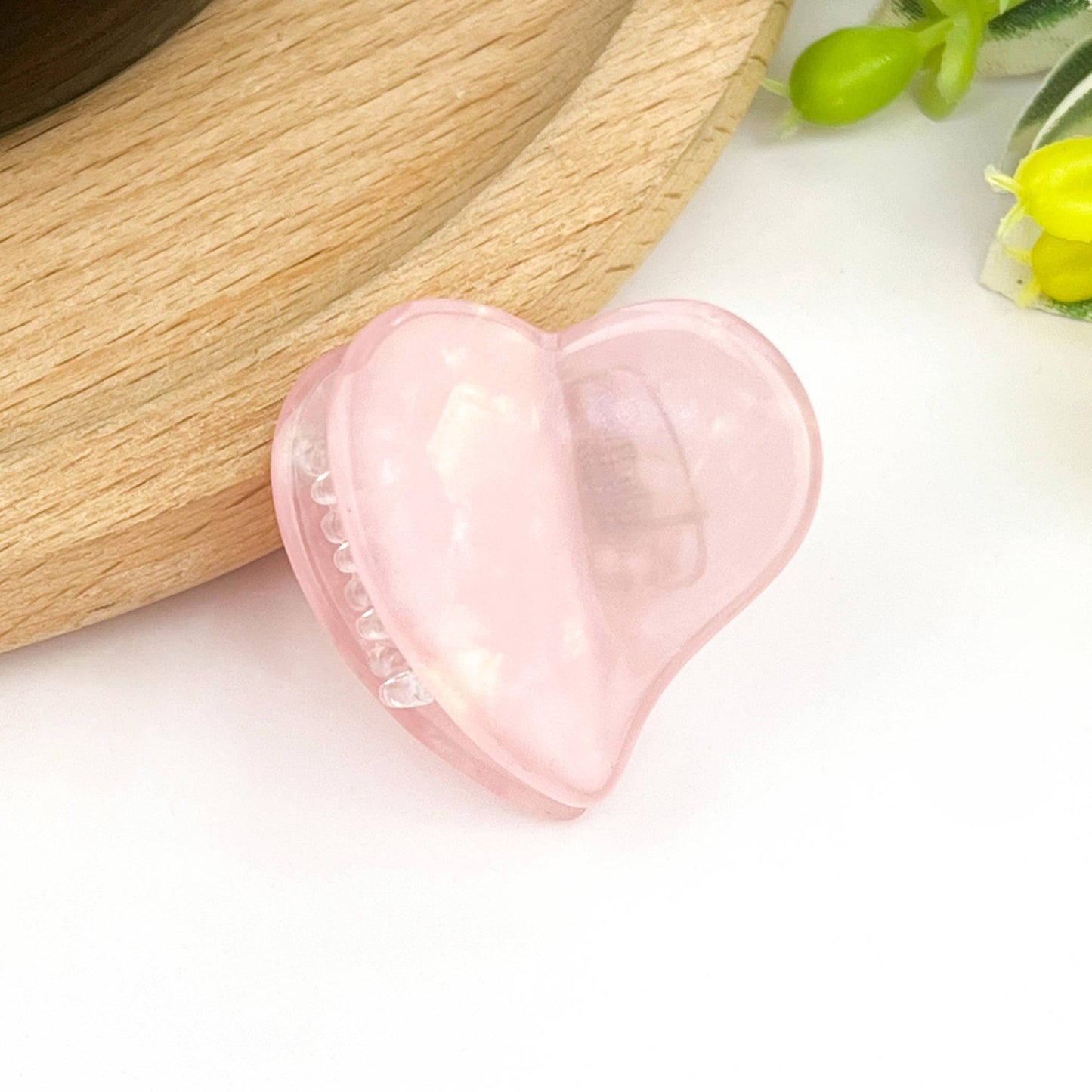 Pince à cheveux mini cœur Multicolore rose - DupontDupont