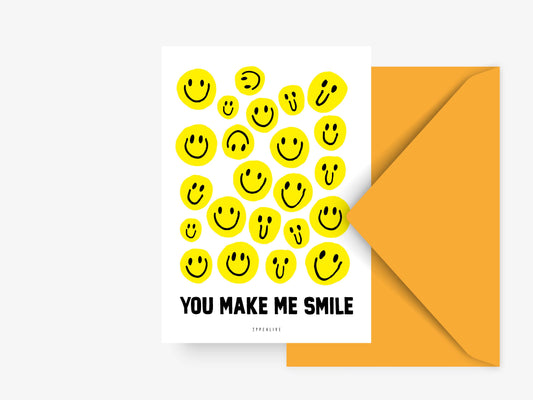 Carte postale / Fais-moi sourire