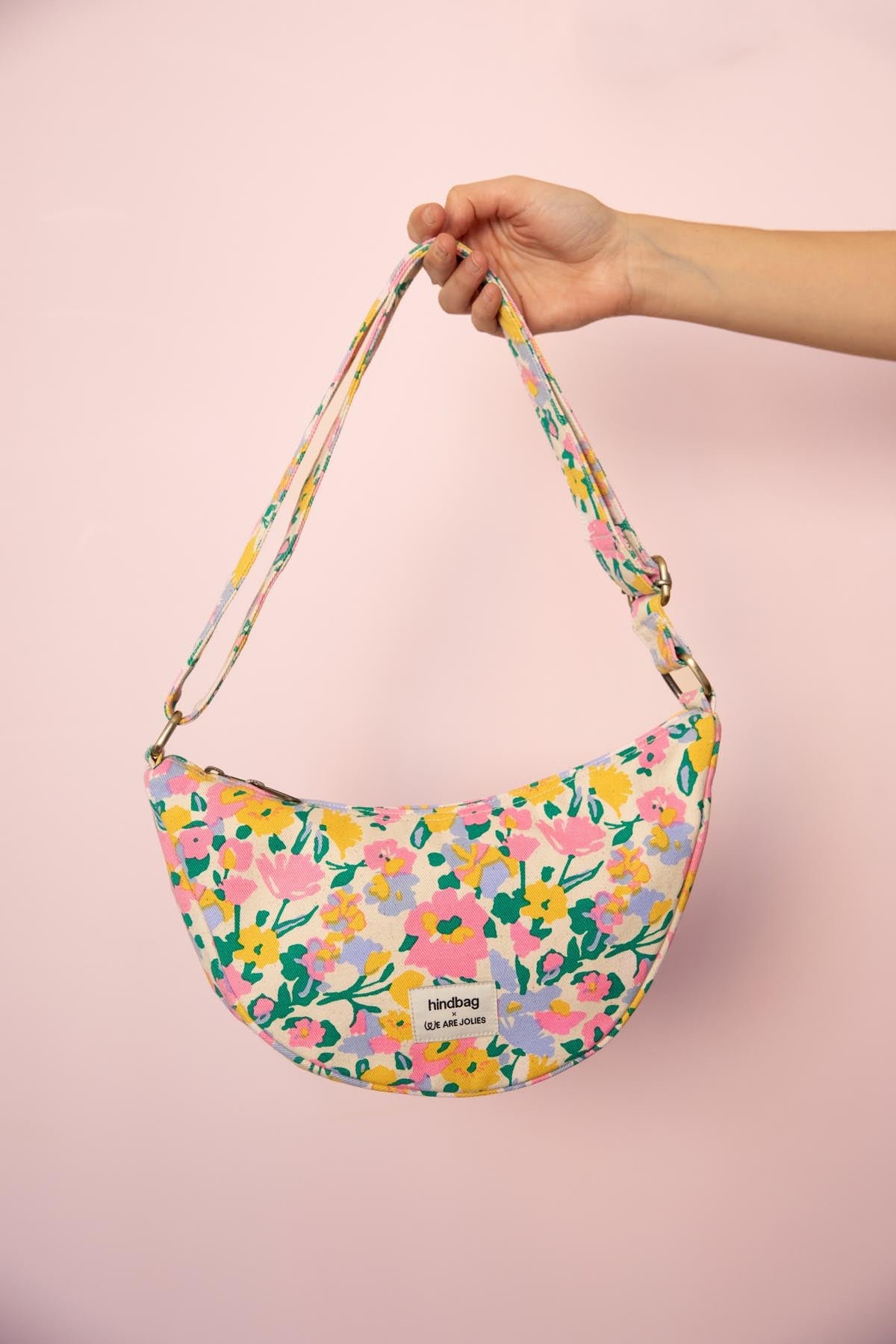 Sac demi-lune Andrea Pastel Bloom - DupontDupont