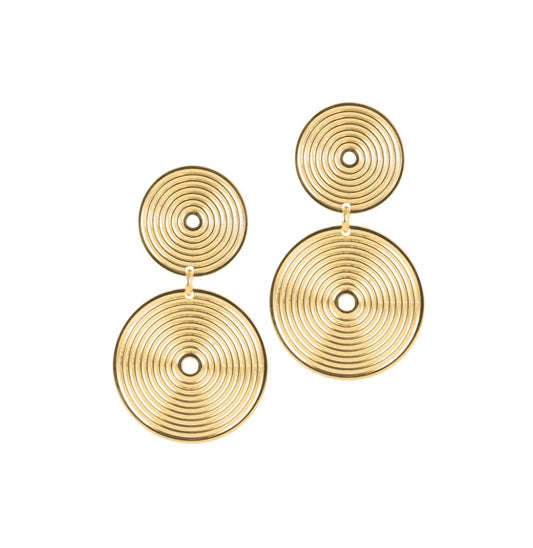 Boucles d'oreilles ronde 7 chemins