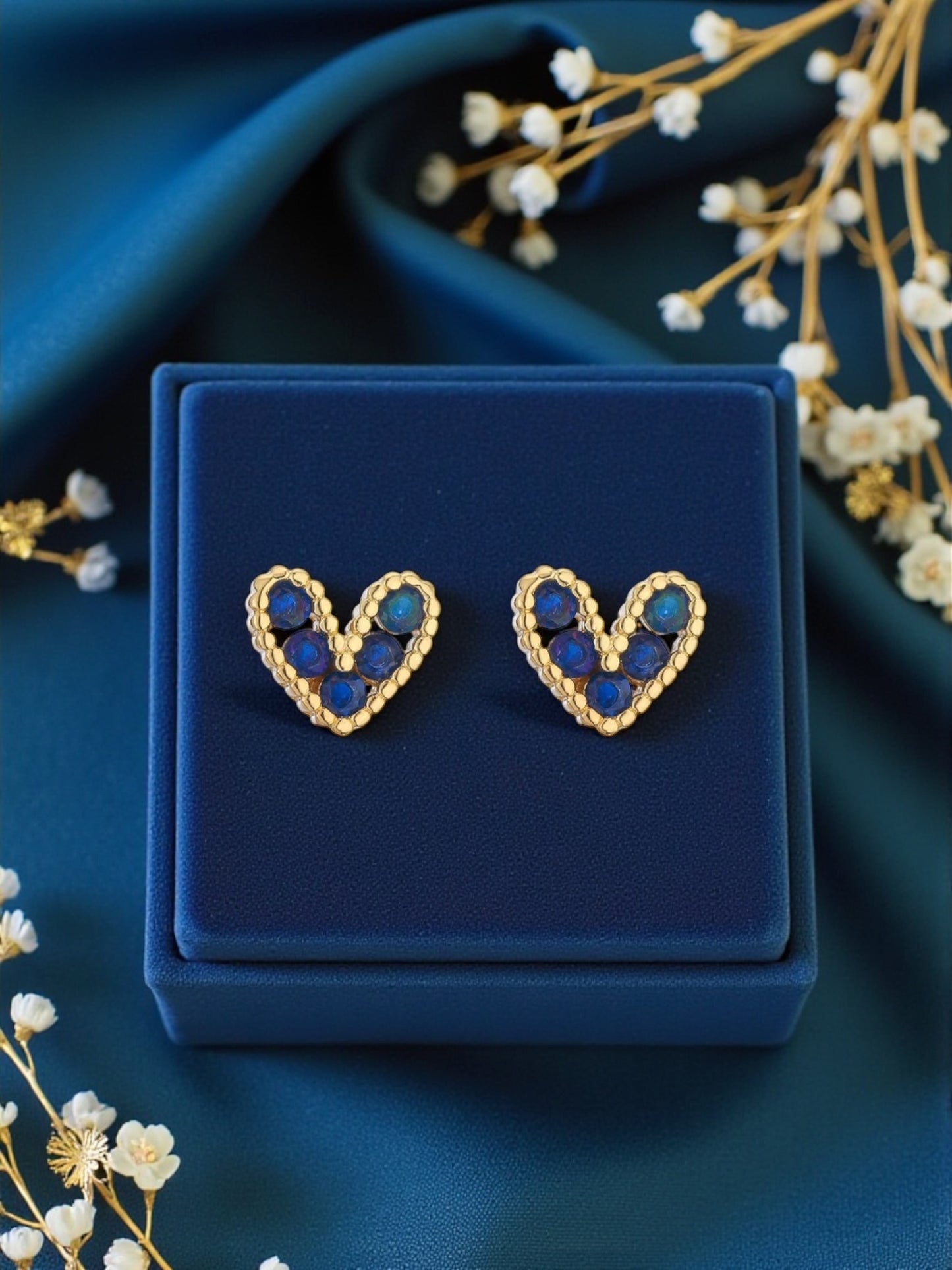Puces coeur bleu - DupontDupont