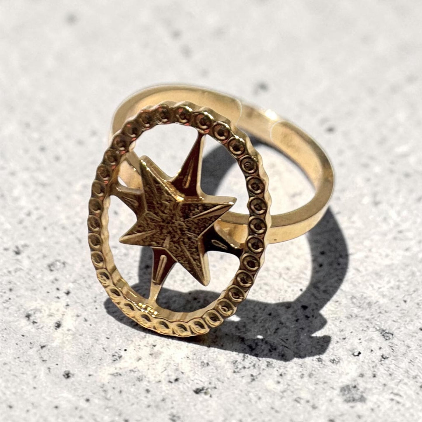Bague Rose des vents