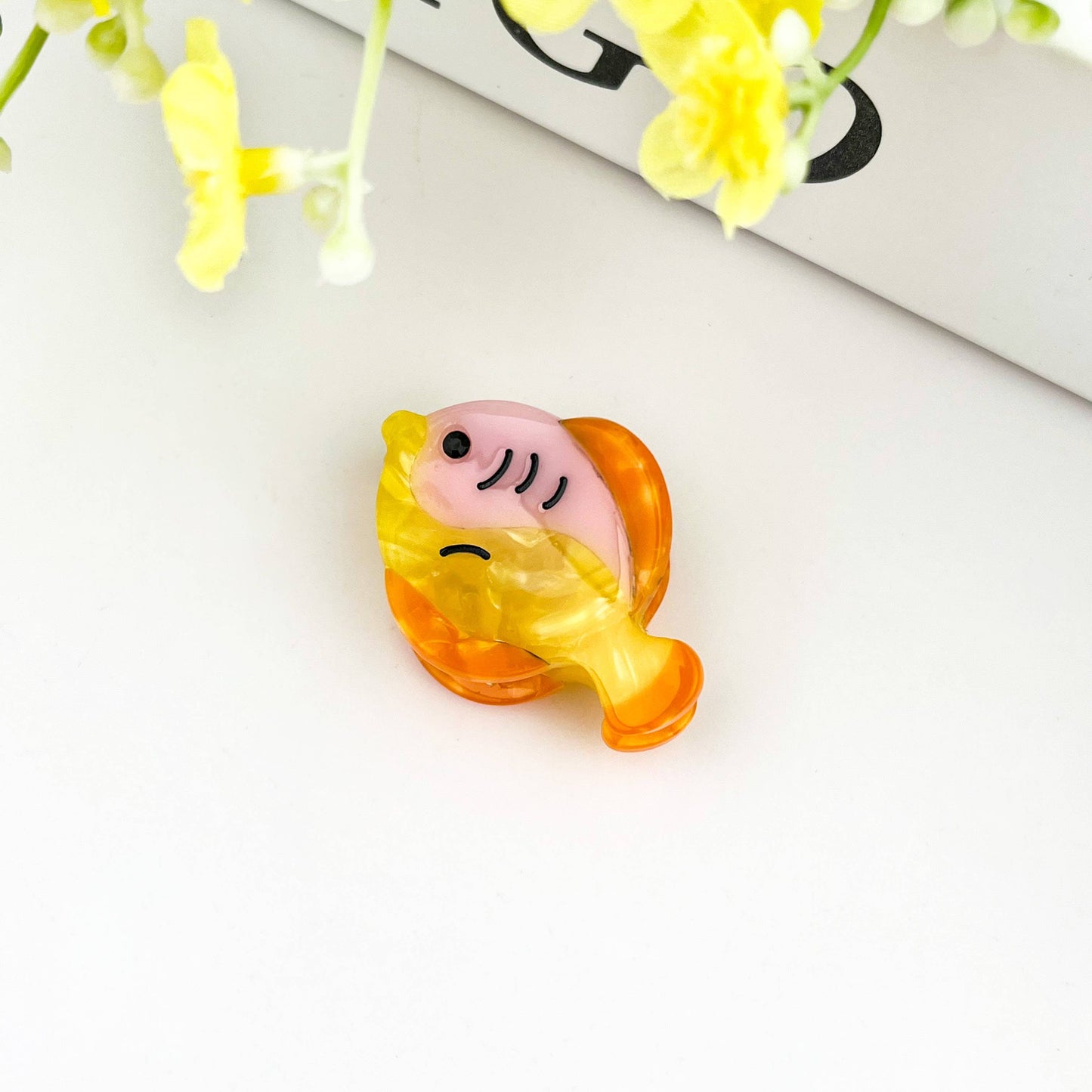 Mini pince a cheveux Poisson clown