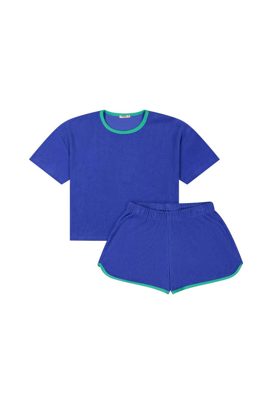 Ensemble éponge bleu