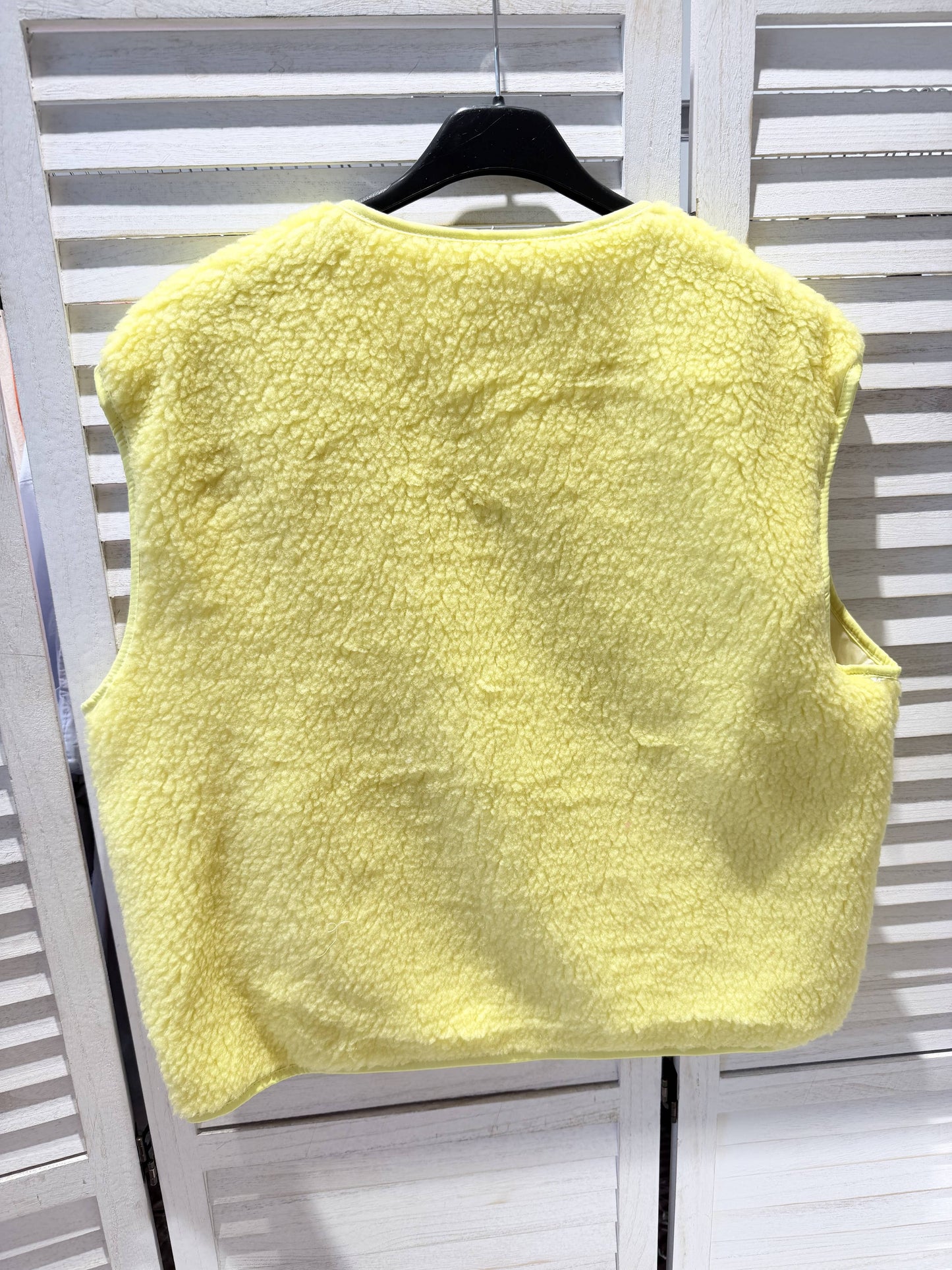 Veste sans manches en peluche: Jaune / Taille unique - DupontDupont