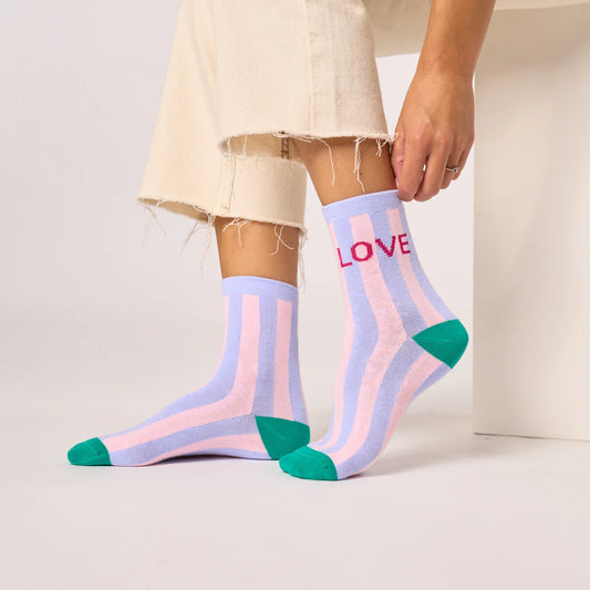 Chaussettes Rayées - Love