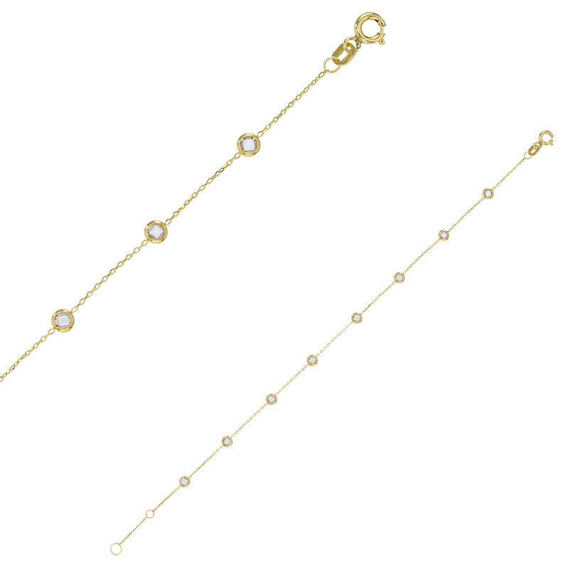 Bracelet 8 oxydes OR 9kt - DupontDupont