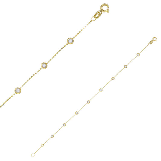Bracelet 8 oxydes OR 9kt - DupontDupont