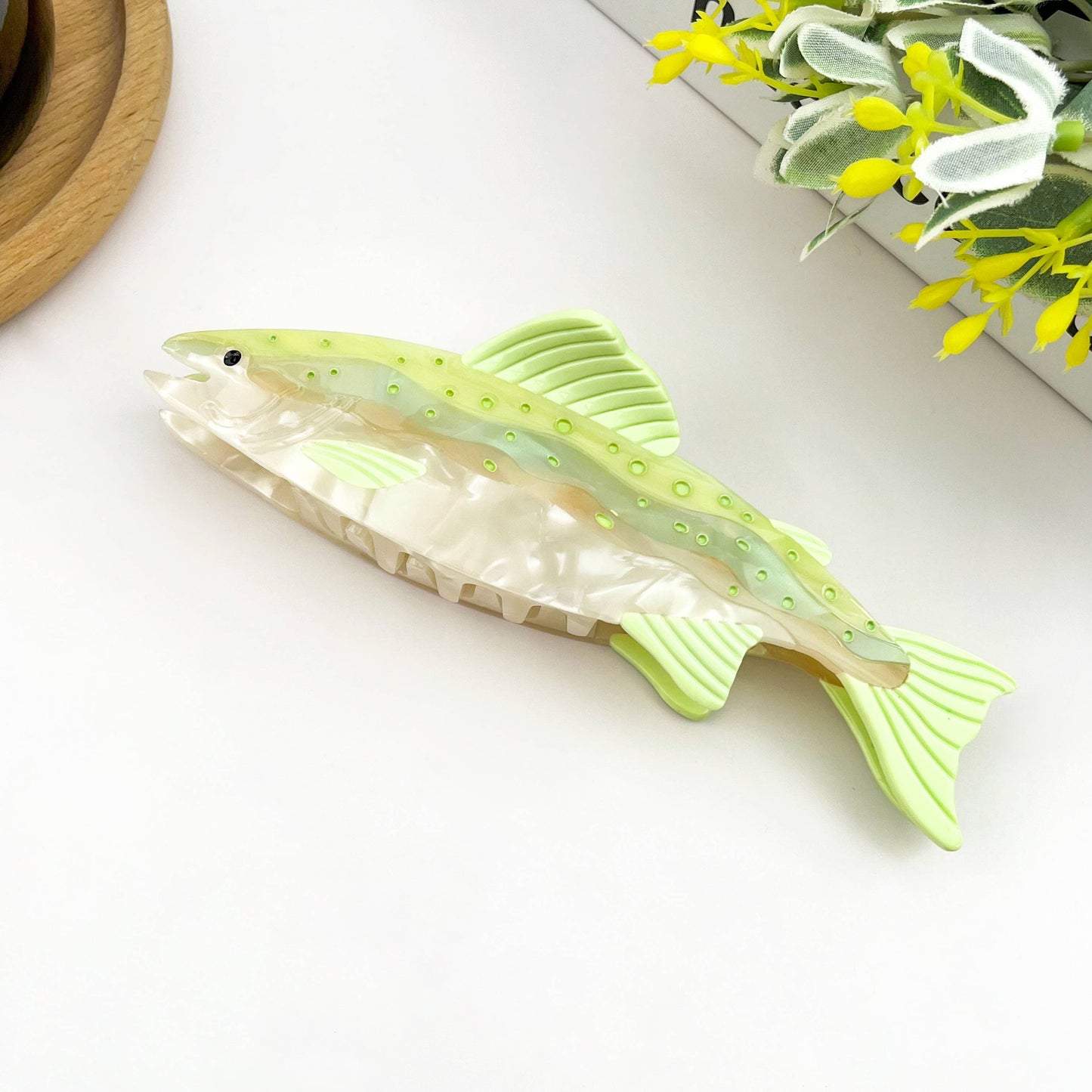 Pince à cheveux poisson: Pink - DupontDupont
