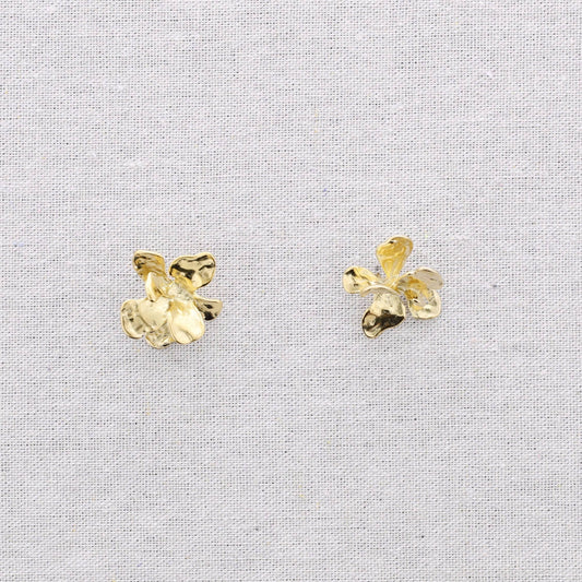 Boucles d'oreilles Fleurs 3D