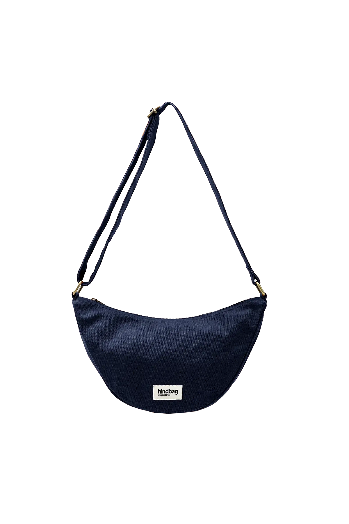 Sac demi-lune Andrea Navy - DupontDupont