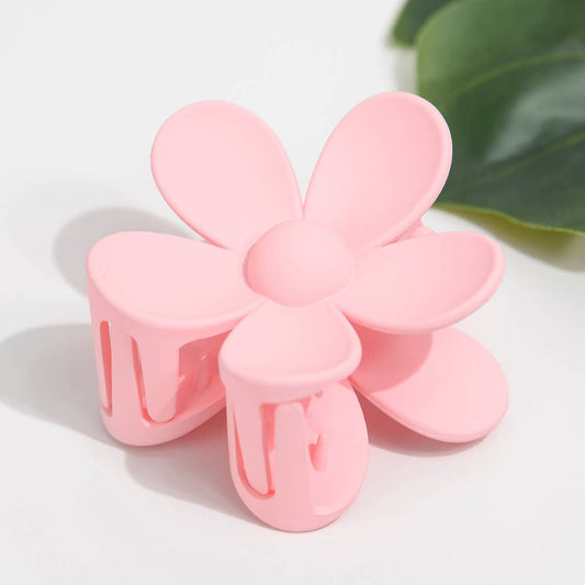 Pince marguerite rose mate