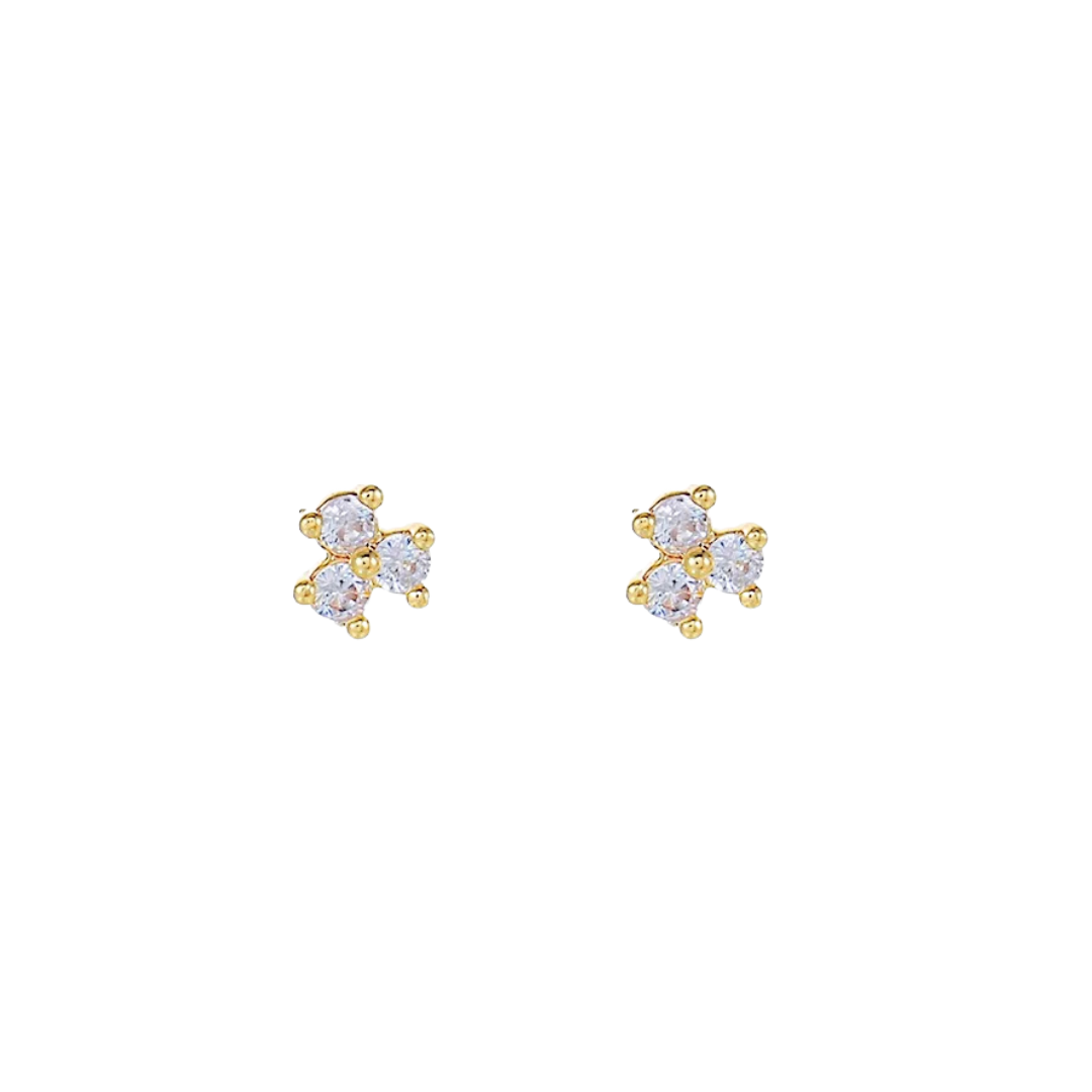 Petites boucles d’oreilles scintillantes