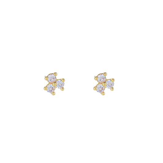 Petites boucles d’oreilles scintillantes