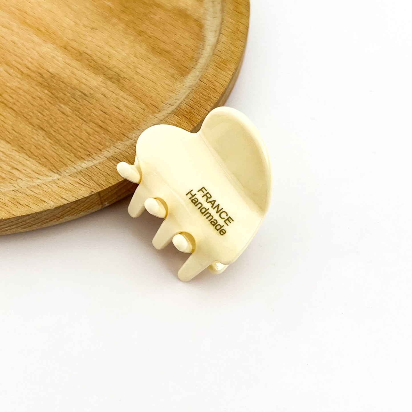 Barrette Cœur Mini en Acétate