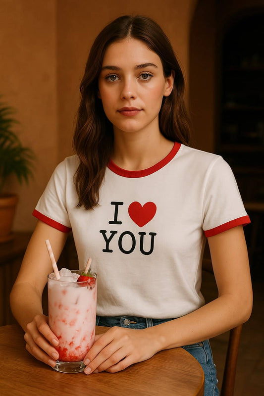 T-SHIRT "I ♥ YOU"