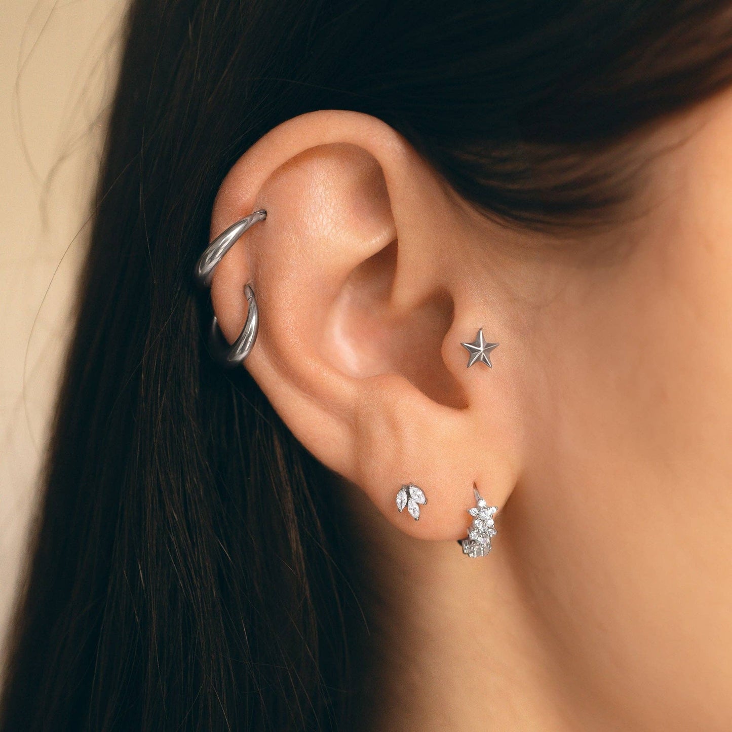 Piercing titane Nina