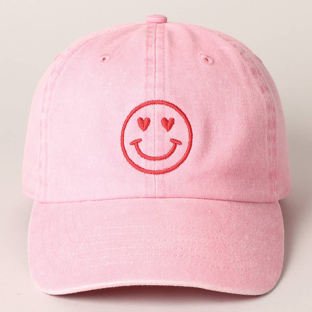 Casquette brodée Face