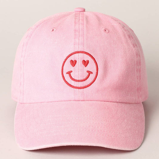 Casquette brodée Face