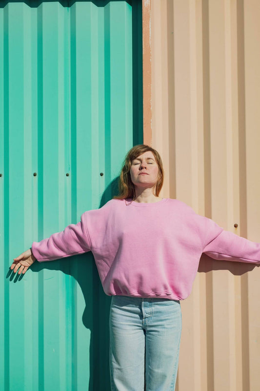 Sweat Femme Coton - Prisme Pink - DupontDupont