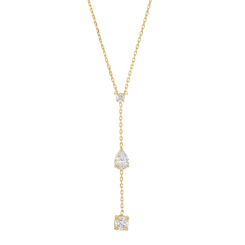 Collier Y zircon