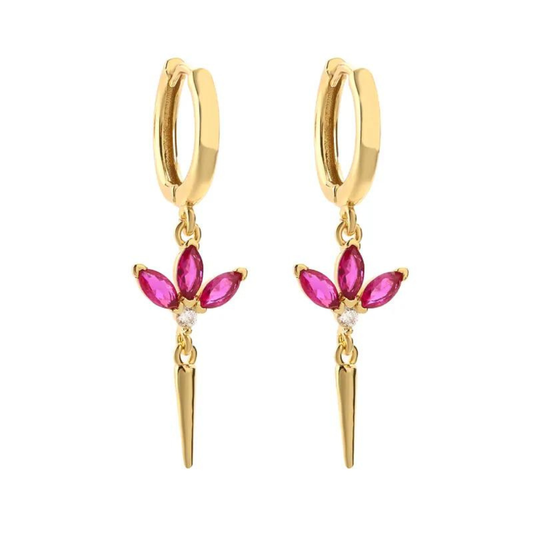 Boucles d’oreilles roses Alissa - DupontDupont
