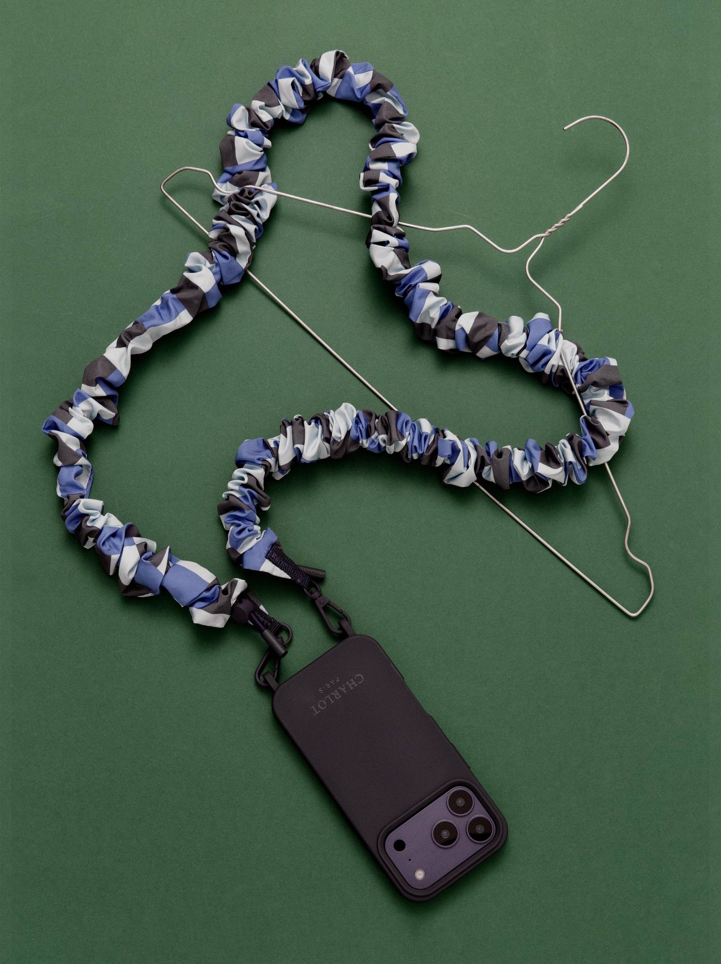 Bandoulière Scrunchie Navy Blue - DupontDupont