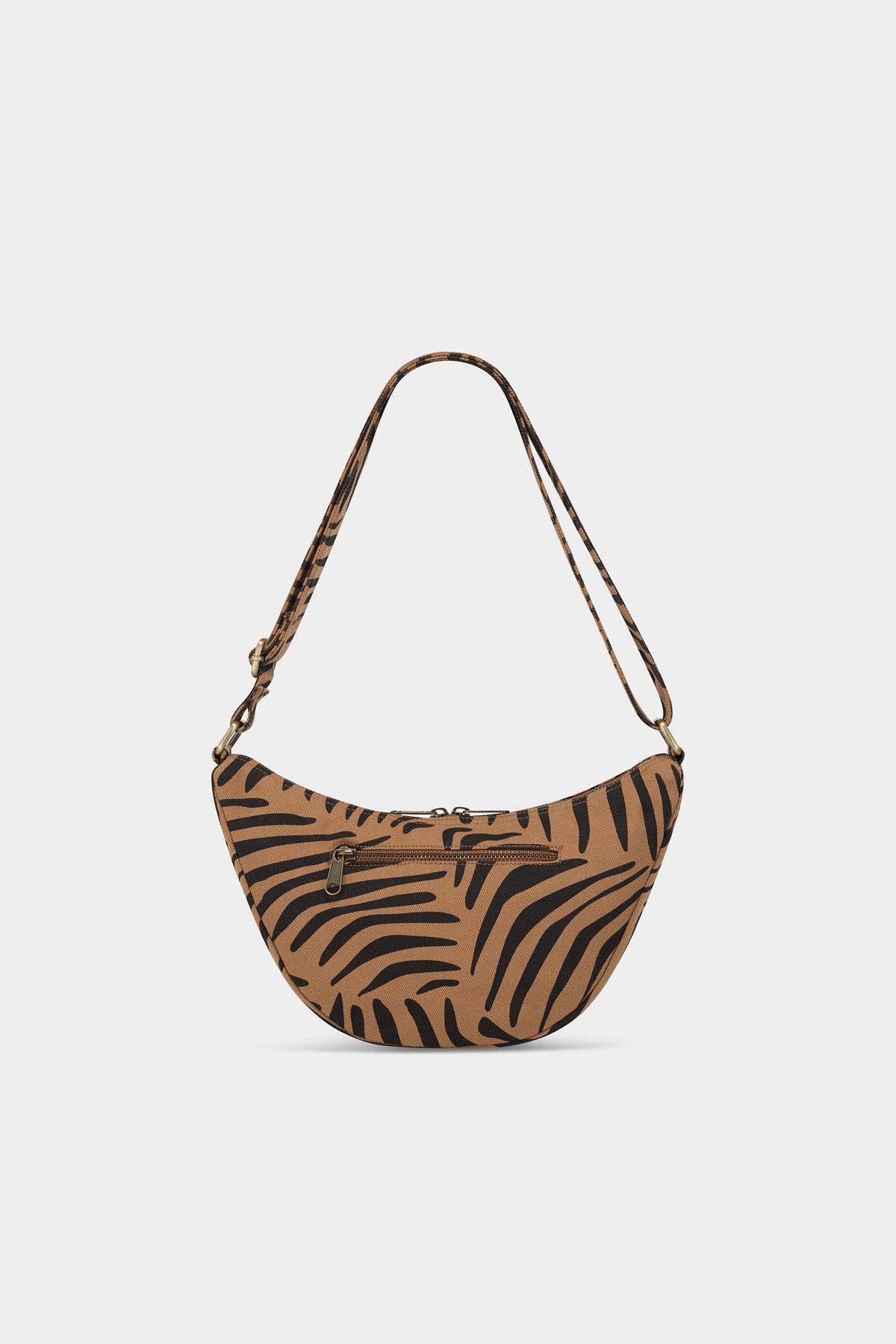 Sac Banane Andrea Zèbre cannelle
