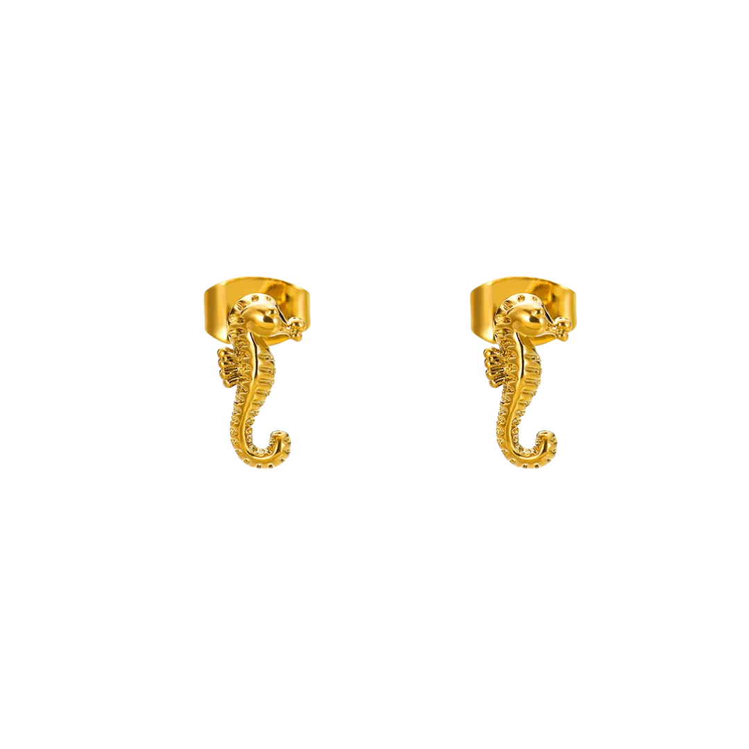 Clous d'oreille hippocampe: Doré - DupontDupont
