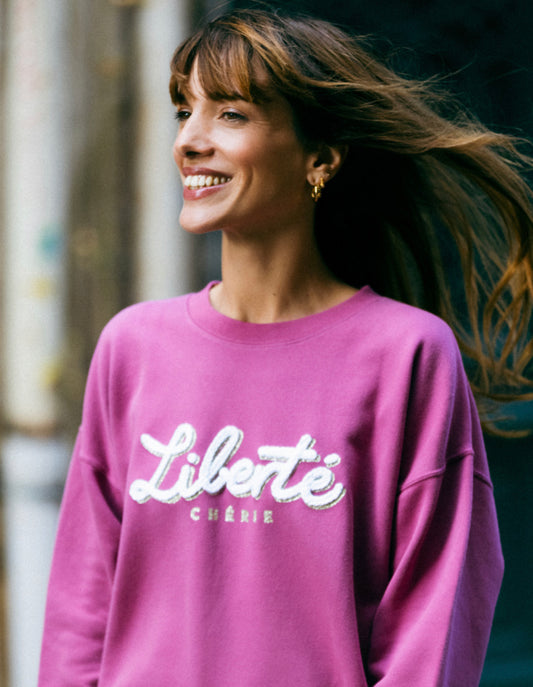 Sweat Rosie Liberté chérie (Tricotin)