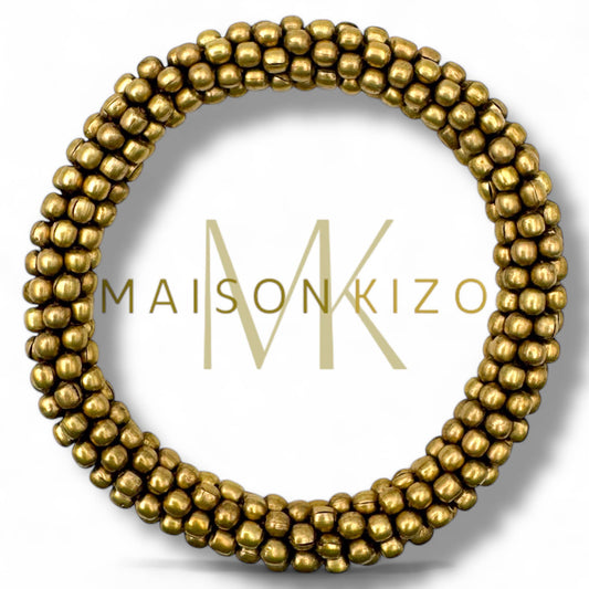 Bracelet népalais Laiton