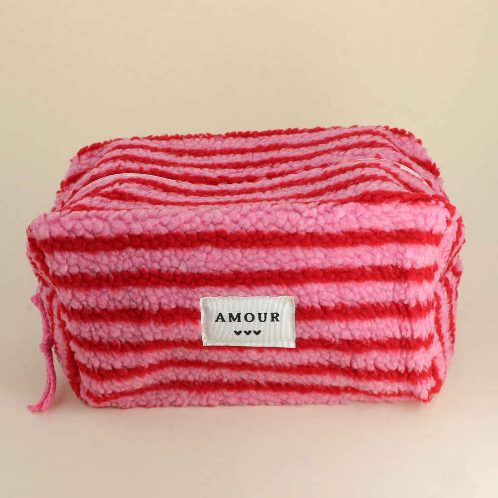 Trousse de toilette Moumoute L rouge